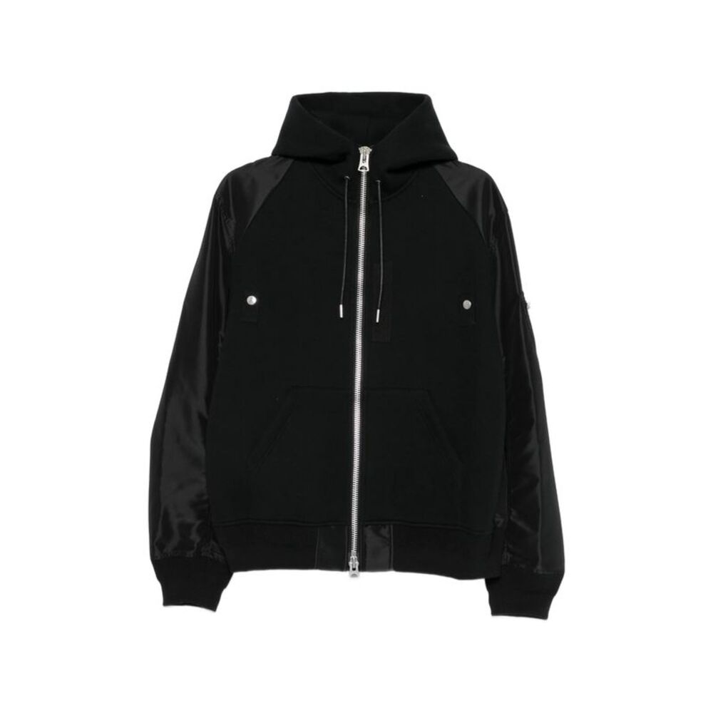 Sacai Black Jackets - Lightweight Jackets Men